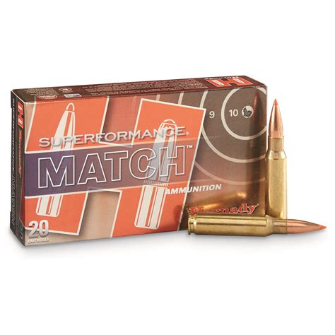 Hornady Superformance Winchester A Max Match Grain