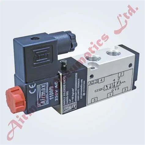 Airmax Way Single Solenoid Valve Model Name Number Adss At