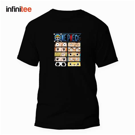 Infinitee One Piece Sombrero De Paja Piratas Anime Manga Camisa En