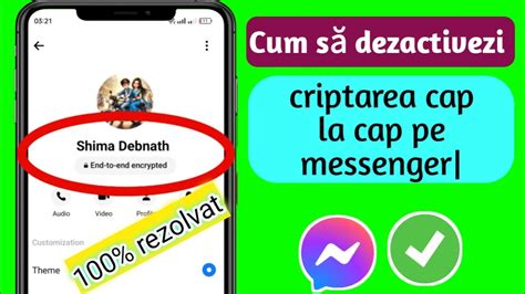 Cum S Dezactiva I Criptarea De La Cap T La Cap T Pe Messenger