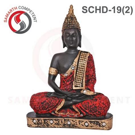 Religious Polyresin Meditating Sitting Buddha Statue At 135 Piece In