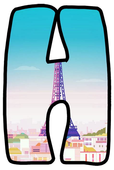 Buchstabe Letter H In 2023 Paris Tour Eiffel Parisian Party Theme