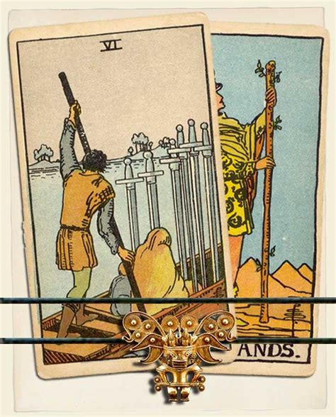 Six Of Swords And Page Of Wands Combination Reading With Insights For