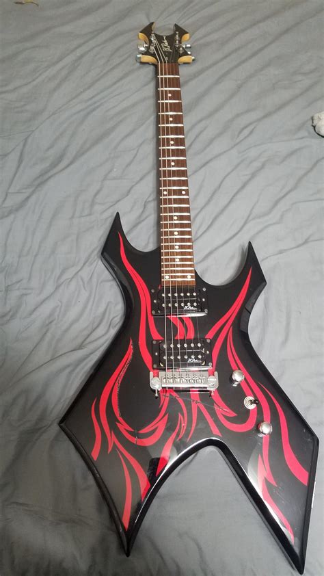 My First Ever Metal Guitar Bc Rich Kkw Warlock R Guitars