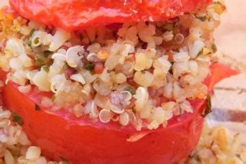 Recette Tomates Farcies Au Quinoa Et Lentilles 750g