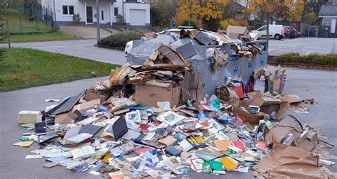 Müll Probleme rund um Container im Saarland CDU schlägt Maßnahme vor