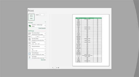 Print Entire Sheet on One Page (Using the "Fit to Page" Feature)