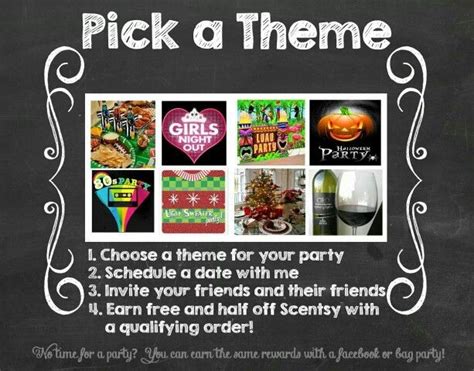 Scentsy Parties Are Fun With A Theme Book Yours Today Scentsy Party