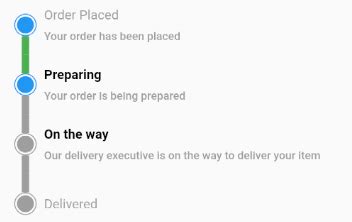 Custom Stepper In Flutter