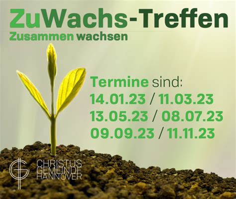 Zuwachs Treffen Christus Gemeinde Hannover