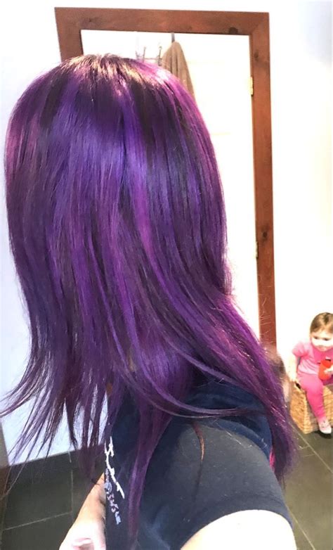 Pin by . on Hızlı Kaydedilenler | Hair streaks, Purple hair, Hair stylies