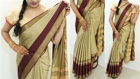 Easy Saree Draping For Beginners Saree Draping Tips Tricks Silk