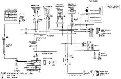 Nissan D Fuel Pump Wiring Diagram