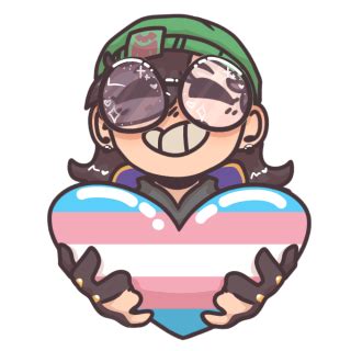 Killjoy Trans Pride Discord Sticker