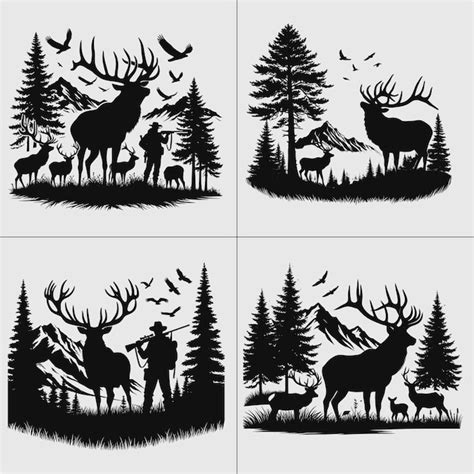 Premium Vector | Big Buck Whitetail Deer Deer Hunting Hunting SVG ...