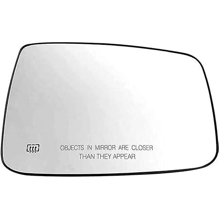 Amazon Passenger Right Side Heated Mirror Glass Replacement For