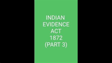 Indian Evidence Act Lecture Section Res Gestae Youtube