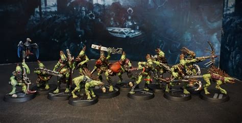 Farstalker Kinband Painted Warhammer 40k Kroot Carnivore Squad T Au