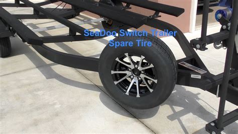 SeaDoo Trailer Spare Tire YouTube