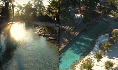 Lago gigante na casa de Neymar foi construído em apenas dez dias num