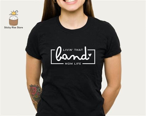 Livin That Band Mom Life Svg Png Band Mom Svg Band Svg Etsy