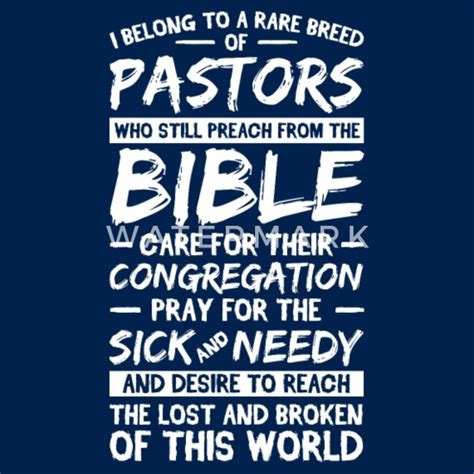 I Belong To A Rare Breed Of Pastors Womens T Shirt Spreadshirt