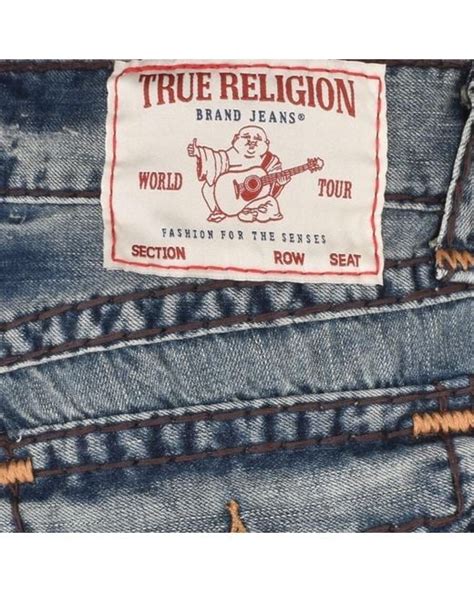 True Religion Ricky Super T Flap Jeans In Blue For Men Lyst