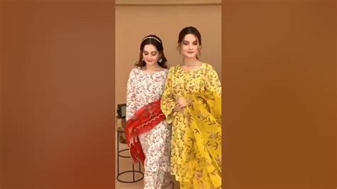 Minal Khan And Aiman Khan Aimankhan Youtube