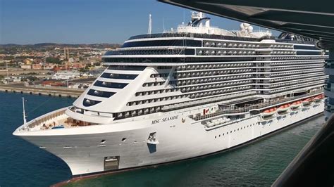 MSC SEASIDE PARTENZA DA CIVITAVECCHIA YouTube