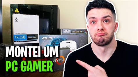 Montei Um Pc Gamer Custo Benef Cio Eu Amo Hardware Youtube