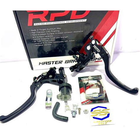 Jual Rpd Master Rem Rpd Original By Tdr Double Tabung Nmax Pcx Adv