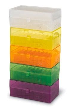 Autoclavable Microtube Storage Box For 100 X 1 5 2 0 ML Tubes Blue