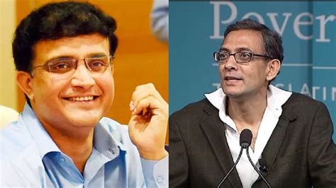 Sourav Ganguly Congratulates Abhijit Banerjee For Winning Nobel Prize