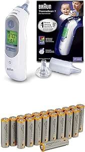 Braun Thermoscan Infrarot Ohrthermometer Irt Mit Amazon Basics