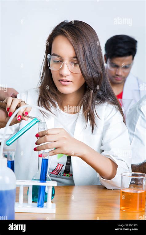 Student In Chemistry Lab Hi Res Stock Photography And Images Alamy