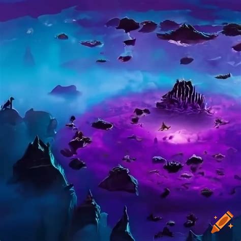 Image Of Floating Islands In A Magical Void On Craiyon