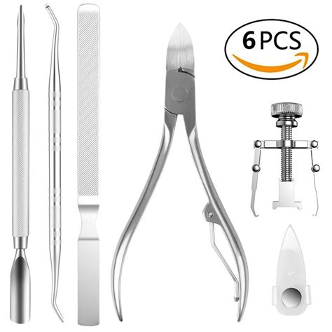 Ingrown Toenail Tool Kit Ingrown Toenail File And Lifter Set 6pcs