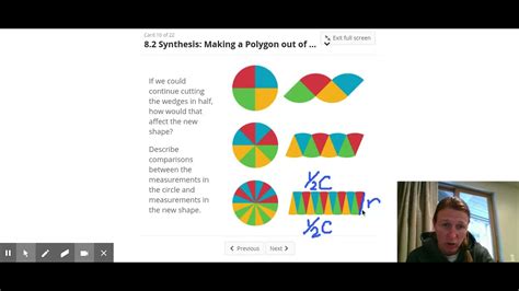 Relating Area To Circumference Youtube