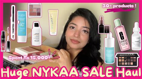 NYKAA Pink Summer Haul Spent Over 15K Viral Nykaa Haul Makeup