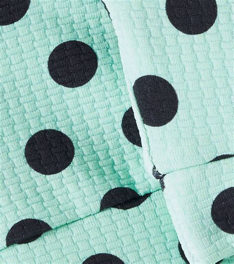 Palm Springs Polka Dot Bikini Top In Green Marysia Bumby Mytheresa