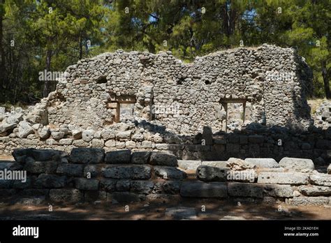 Phaselis Ancient City In Kemer Antalya City Turkiye Stock Photo Alamy