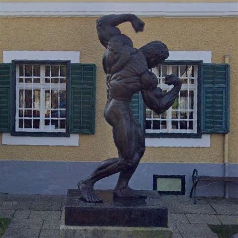 Arnold Schwarzenegger S Statue In Thal Austria Bing Maps