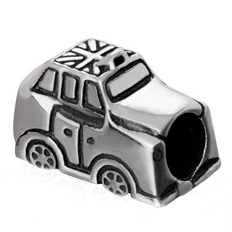 Babao Jewelry Taxi 925 Sterling Silver Bead Fits Pandora Style European