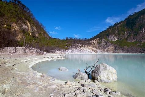 Viagem De Um Dia Cratera Branca De Kawah Putih Saindo De Bandung