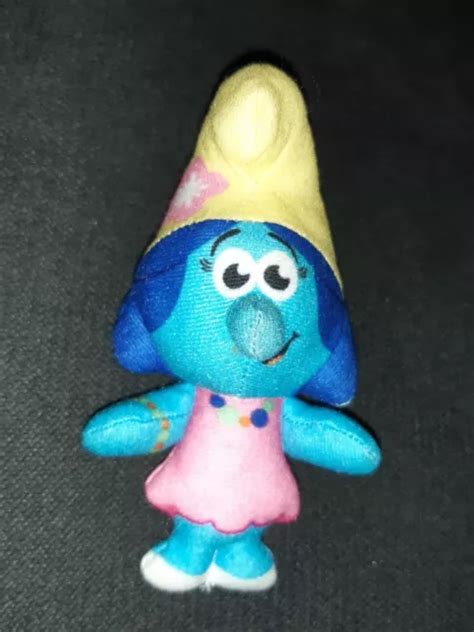 Mcdonalds Happy Meal Toy The Smurfs Blossom Peyo Soft Plush Character