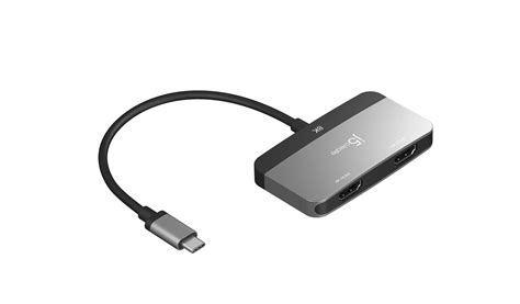 J5 Create Jca465 8k Usb C® To Dual Hdmi™ Display Adapter Harvey Norman Malaysia