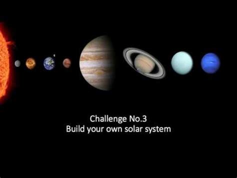 Solar System Challenge Full Scratch Instruction Youtube