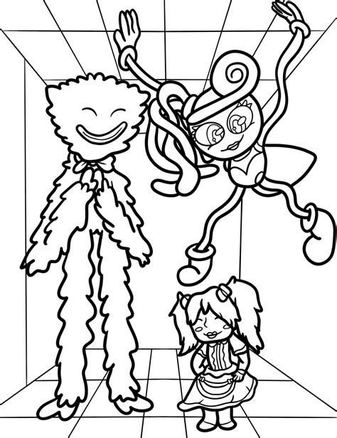 Huggy Wuggy Para Colorir Gr Tis Imprima Ou Colora Online