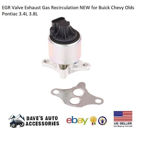 Egr Valve Exhaust Gas Recirculation New For Buick Chevy Olds Pontiac 34l 38l Ebay