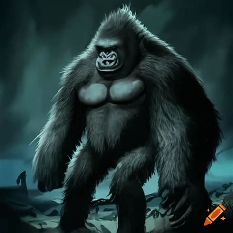 Gorilla Warfare Illustration